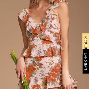 Floral midi dress